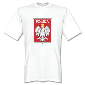 Poland Team Crest T-shirt - White