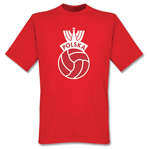Poland Vintage Crest T-shirt - Red