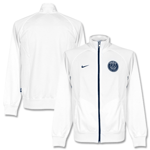 PSG White Core Trainer Jacket 2013 2014