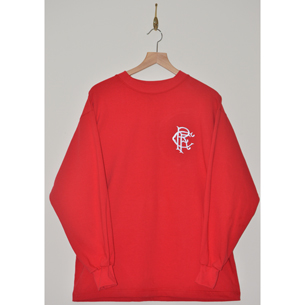 Rangers 1970s Away Red Retro Football Shirt
