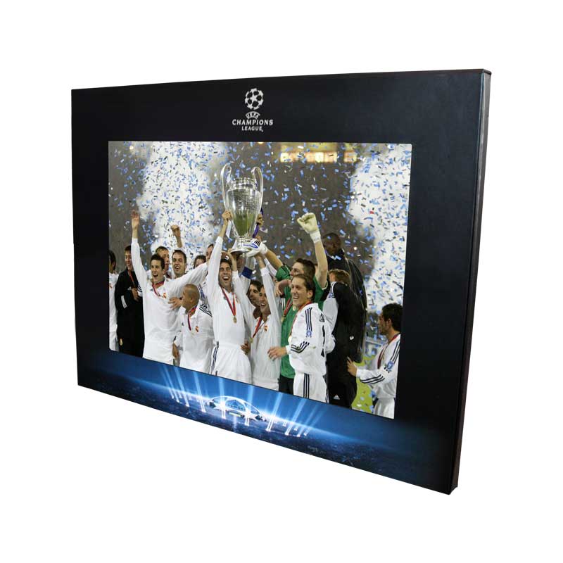 Official UEFA Champions League Real Madrid 2002 Unsigned Winners Photo in Deluxe Packaging