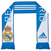 Real Madrid 3 Stripe Scarf 1 - Mens White