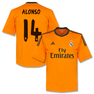 Real Madrid 3rd Alonso Shirt 2013 / 2014