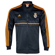 Real Madrid Anthem Jacket - Dark Shale/Zest Dk Blue