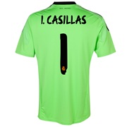 Real Madrid Away Goalkeeper Shirt 2013/14 with I.Casillas 1 printing