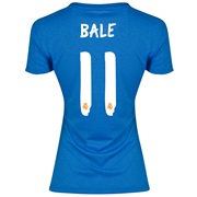 Real Madrid Away Shirt 2013/14 - Womens with Bale 11 printing