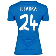 Real Madrid Away Shirt 2013/14 - Womens with Illarra 24 printing