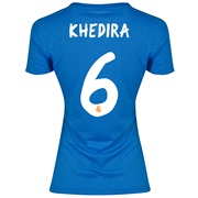 Real Madrid Away Shirt 2013/14 - Womens with Khedira 6 printing