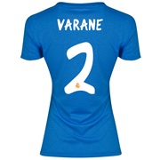 Real Madrid Away Shirt 2013/14 - Womens with Varane 2 printing
