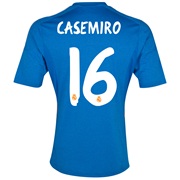 Real Madrid Away Shirt 2013/14 with Casemiro 16 printing