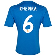Real Madrid Away Shirt 2013/14 with Khedira 6 printing