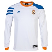 Real Madrid Basketball Shooter Top White