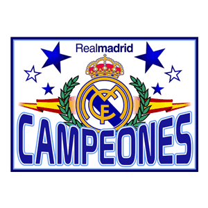 Real Madrid Champions Flag