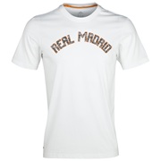 Real Madrid Core Graphic T-Shirt - Mens White