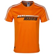 Real Madrid Core Pes T-Shirt - Mens Orange