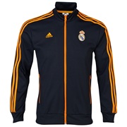 Real Madrid Core Track Top - Mens Black