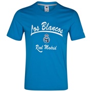 Real Madrid Graphic T-Shirt - Turquoise/White