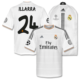 Real Madrid Home Champions League Illarra Shirt 2013 2014