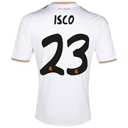 Real Madrid Home Shirt 2013/14 - Kids with Isco 23 printing