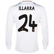 Real Madrid Home Shirt 2013/14 - Long Sleeve with Illarra 24 printing