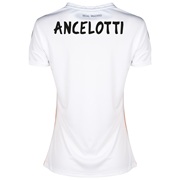 Real Madrid Home Shirt 2013/14 - Womens with Ancelotti printing