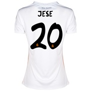Real Madrid Home Shirt 2013/14 - Womens with Jese 20 printing