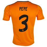 Real Madrid Third Shirt 2013/14 - Kids with Pepe 3 printing