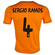 Real Madrid Third Shirt 2013/14 - Kids with Sergio Ramos 4 printing