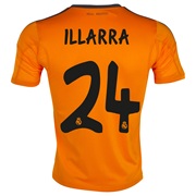 Real Madrid Third Shirt 2013/14 with Illarra 24 printing