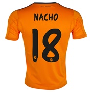 Real Madrid Third Shirt 2013/14 with Nacho 18 printing