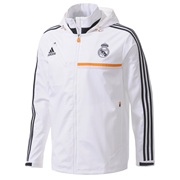 Real Madrid Travel Jacket - Mens White
