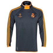 Real Madrid UCL Training Top - Dark Shale/Zest Dk Blue