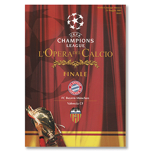 Bayern Munich vs Valencia - C/L Final at Guiseppe Miazza Stadio Roma - 23rd May 2001