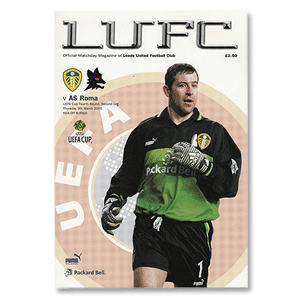 Leeds Utd vs AS Roma - UEFA Cup 4th Round 2nd Leg at Elland Road - 7th Mar. 2000