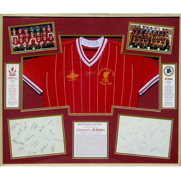 Liverpool v AS Roma 1984 European Cup final presentation