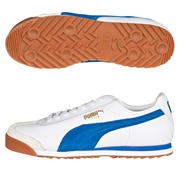 Puma Roma Classic Trainers - White/Princess Blue