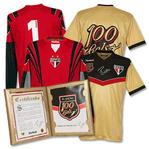 11-12 Sao Paulo R.Ceni 100 Goals Limited Edition 2 Shirt Box