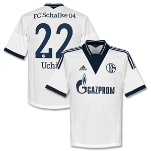Schalke 04 Away Uchida Shirt 2013 2014
