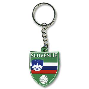 Slovenia Rubber Keyring