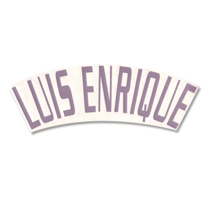 02-03 Spain Away Luis Enrique Official Name Only