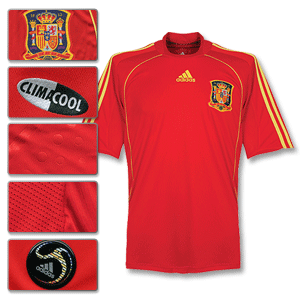 07-09 Spain Home Shirt