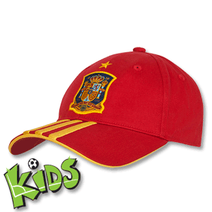 12-13 Spain 3 Stripes Cap - Red - Boys