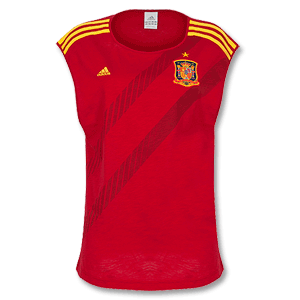 12-13 Spain Womens Sleeveless Top - Red