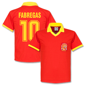 1970's Spain Home Fabregas Retro Shirt