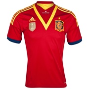 Spain Home Shirt 2013 - Youths