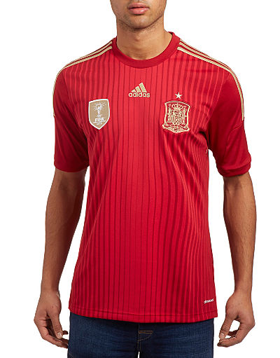 adidas Spain 2014 Home Shirt