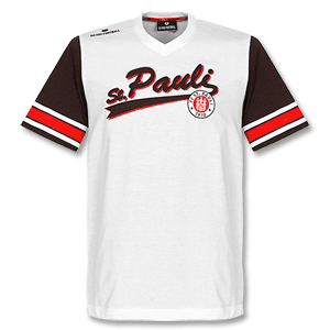 12-13 St Pauli Players Tee - White