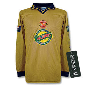 97-98 Sunderland Away L/S players shirt
