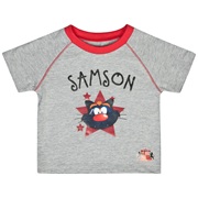 Sunderland Samson T-Shirt - Grey/Red - Baby