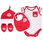 Sunderland Stars Gift Set - White/Red - Baby